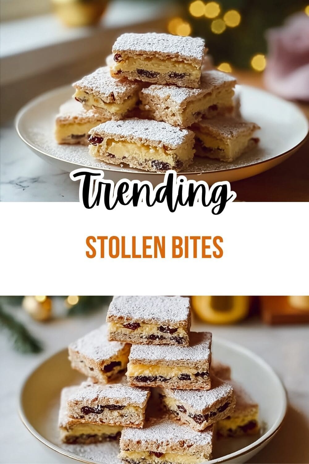 Stollen Bites Recipe Easy Mini German Fruit Bread Snacks 7 Stollen Bites
