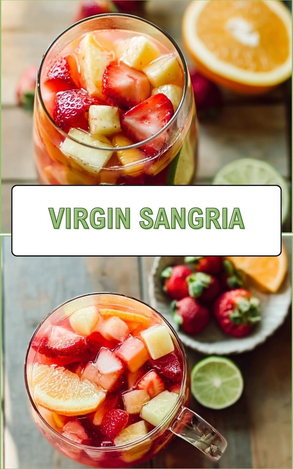 Non Alcoholic Sangria Recipe With Fresh Fruits And Citrus Flavors 7 Virgin Sangria