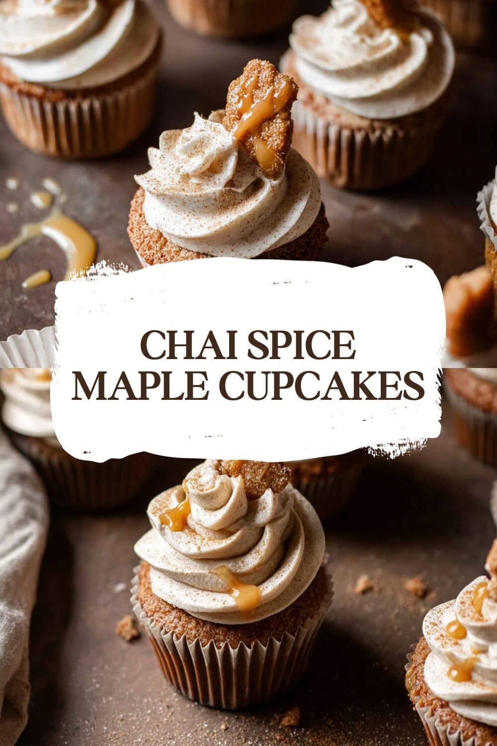 Chai Cupcakes With Maple Buttercream Frosting 7 Chai Spice Maple Cupcakes