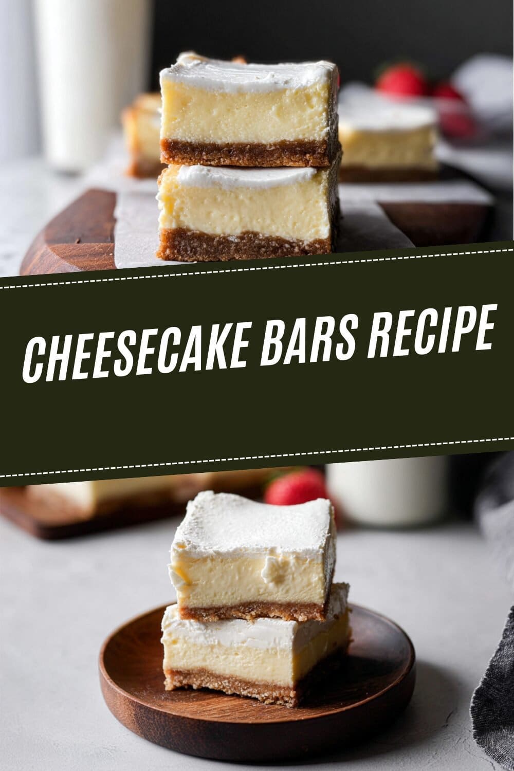 Cheesecake Bars Recipe