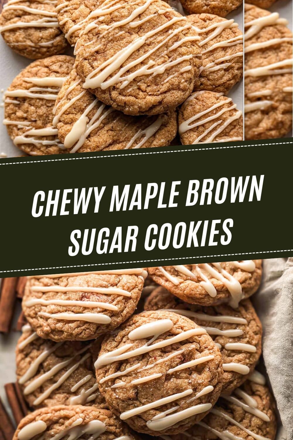 Chewy Maple Brown Sugar Cookies