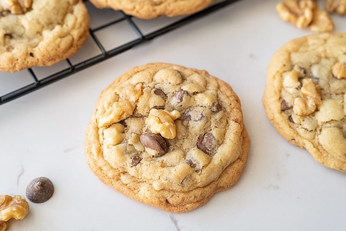 Chocolate Chip Walnut Cookies