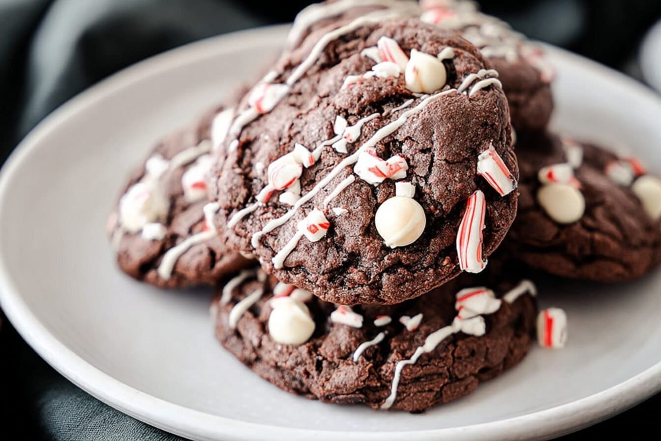 Chocolate Peppermint Cookies