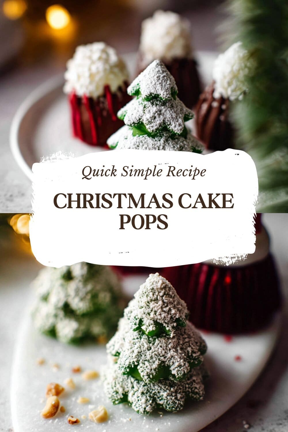 Christmas Cake Pops