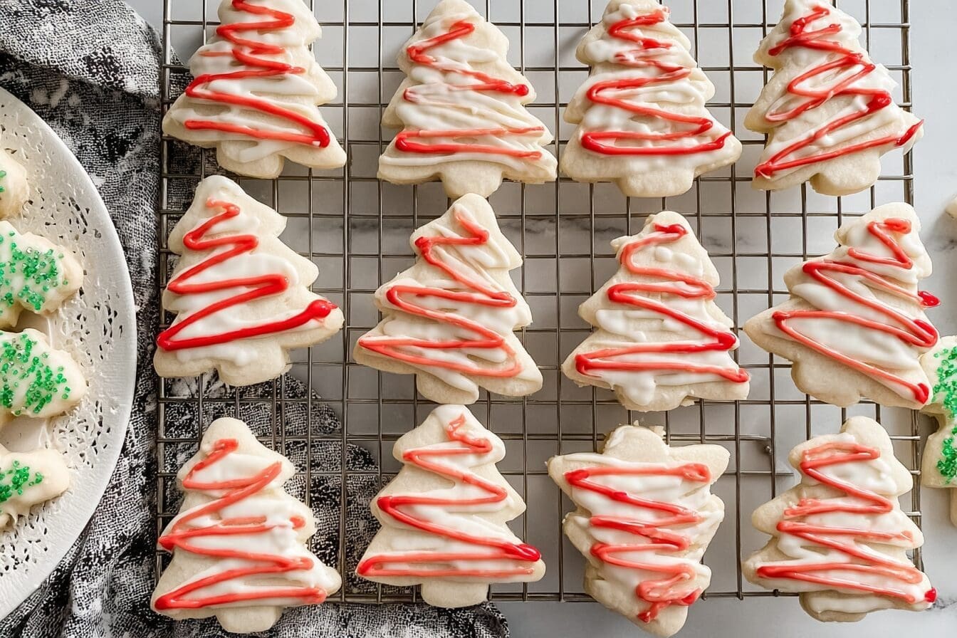Christmas Tree Sugar Cookies Recipe 6 Christmas Tree Sugar Cookies