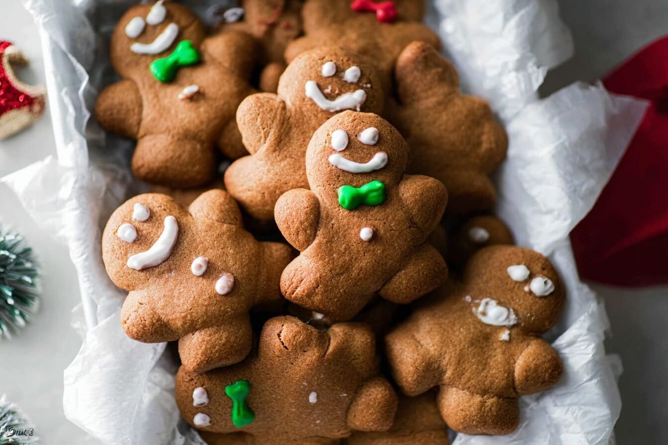 Chubby Gingerbread Man Cookies