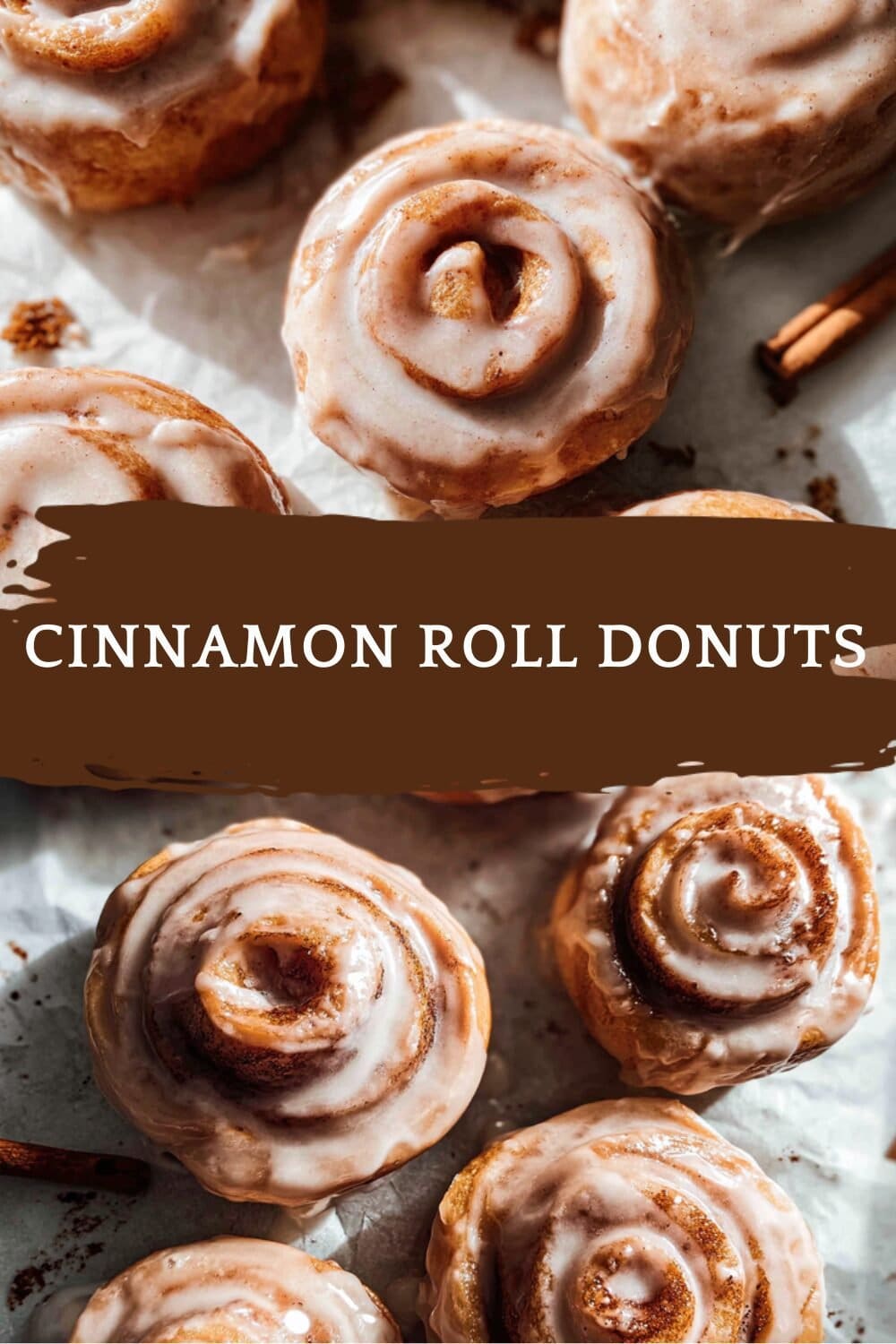 Cinnamon Roll Donuts