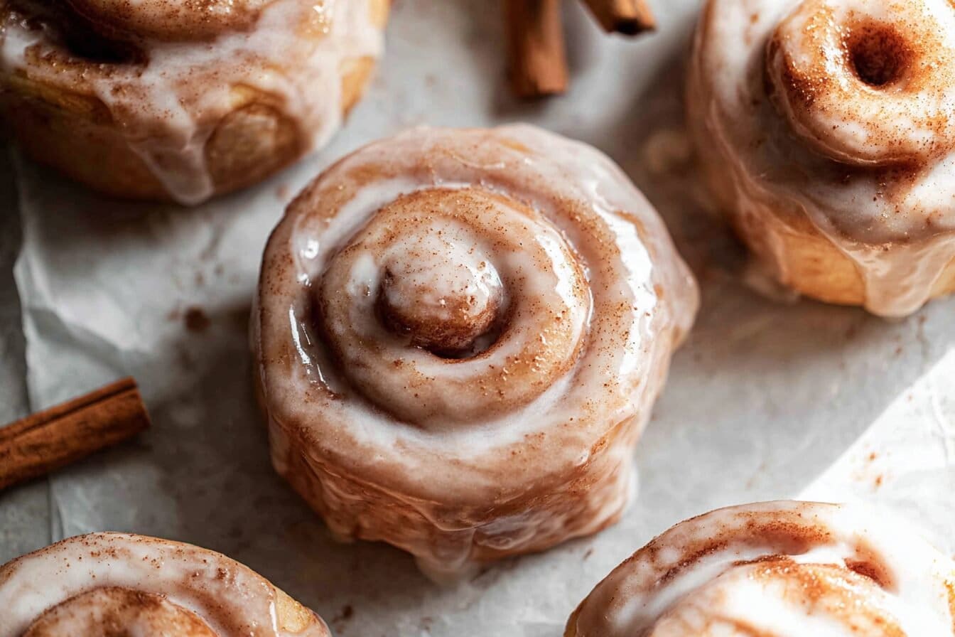 Cinnamon Roll Donuts