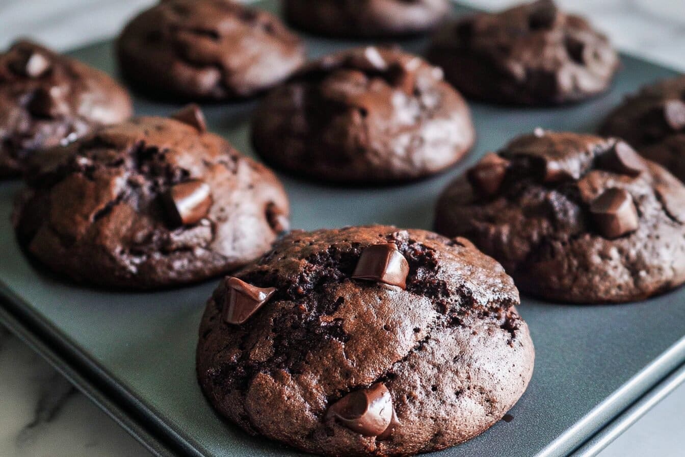 Double Chocolate Chip Muffins