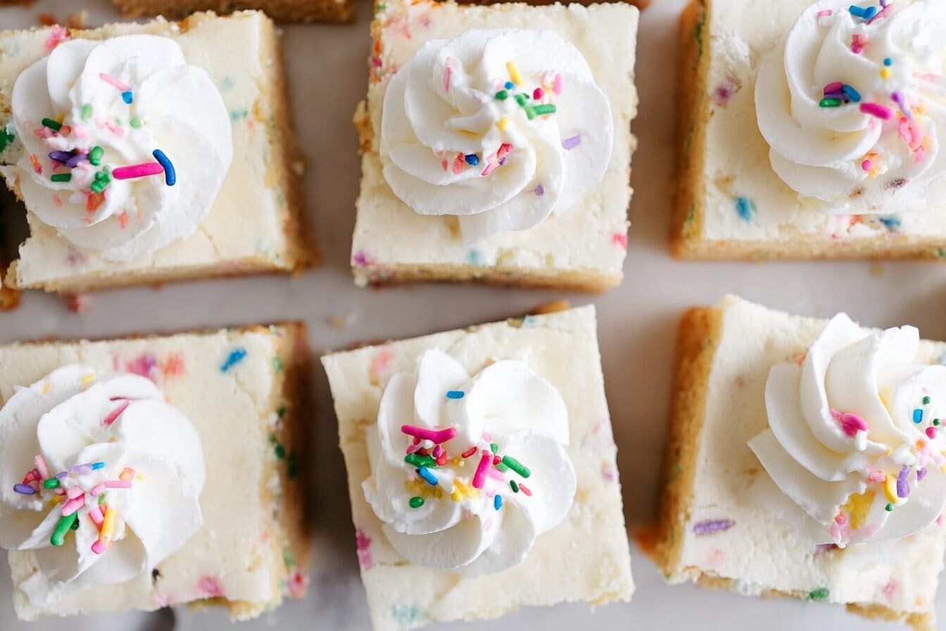 Funfetti Milkshake Cookie Bars 6 Funfetti Milkshake Cookie Bars