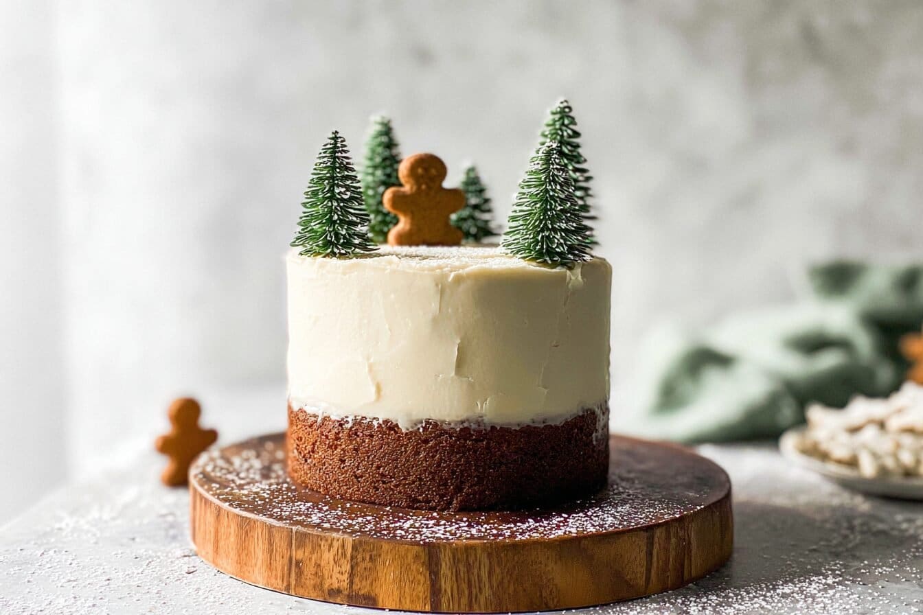 Gingerbread Layer Cake Recipe 6 Gingerbread Layer Cake