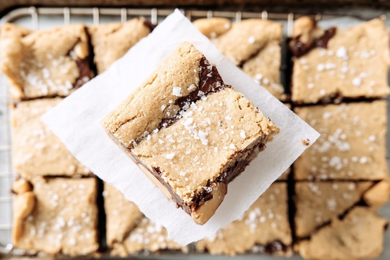 Hazelnut Sea Salt Bars Recipe 6 Hazelnut Sea Salt Bars