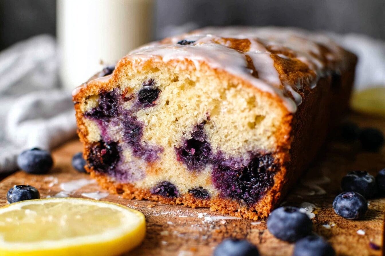 Lemon Blueberry Bread Recipe 6 Lemon Blueberry Loaf