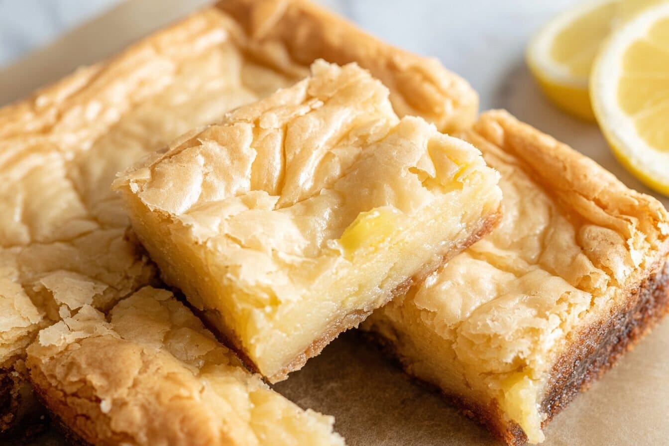 Lemon Brownies Recipe Tangy Chewy Bars 6 Lemon Brownies