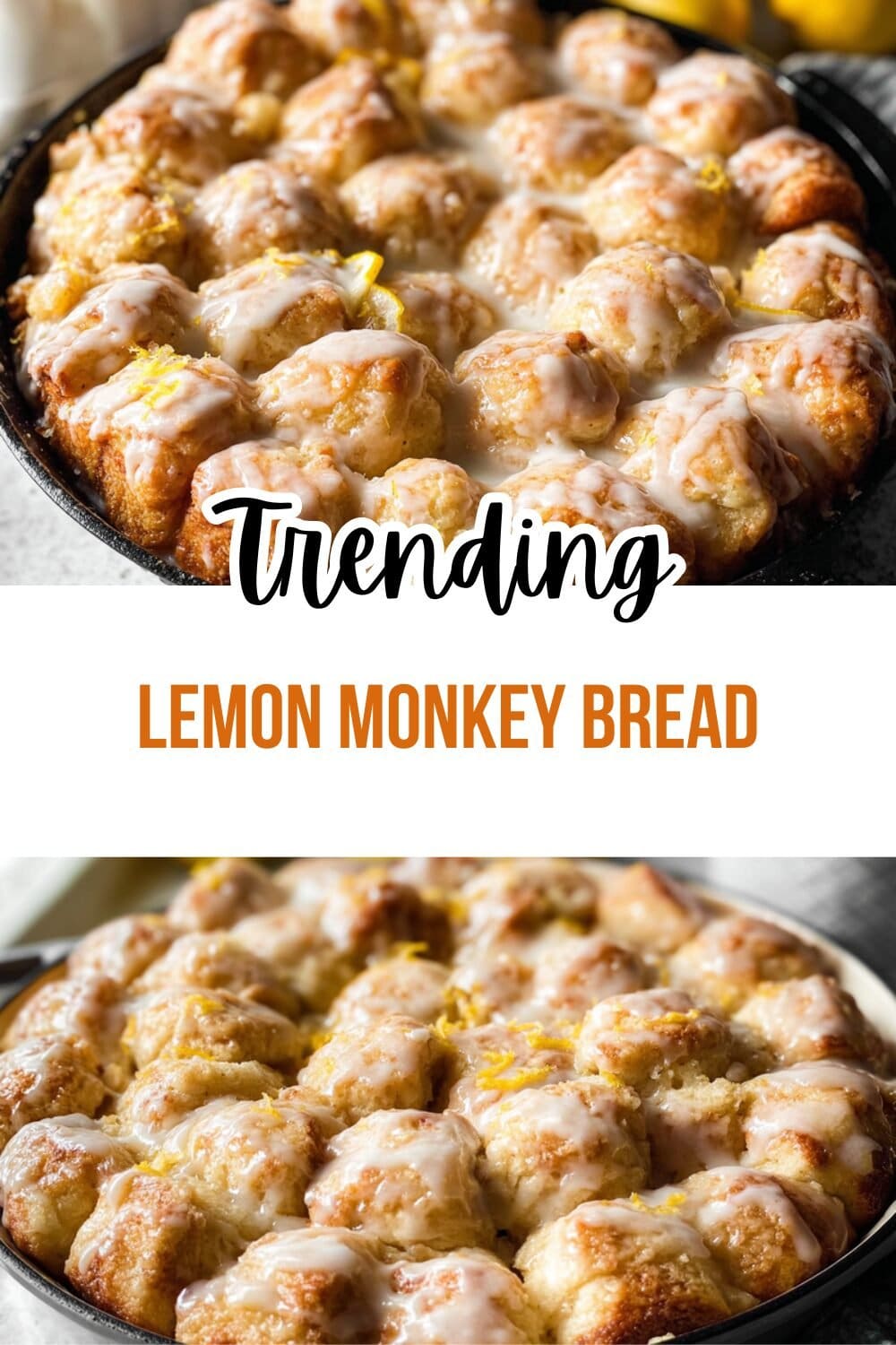 Glazed Lemon Monkey Bread Recipe 7 Lemon Monkey Bread