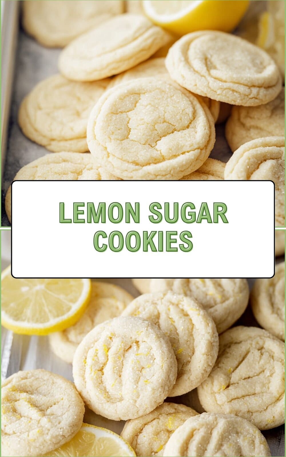 Lemon Sugar Cookies