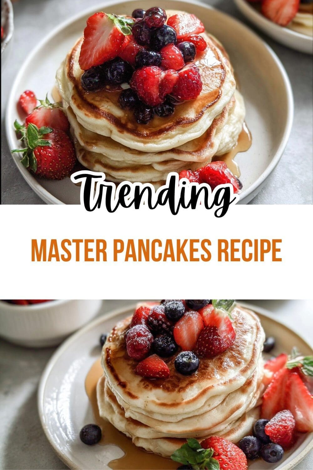 Fluffy Pancakes: Simple Recipe For Perfect Breakfast 7 Master Pancakes Recipe