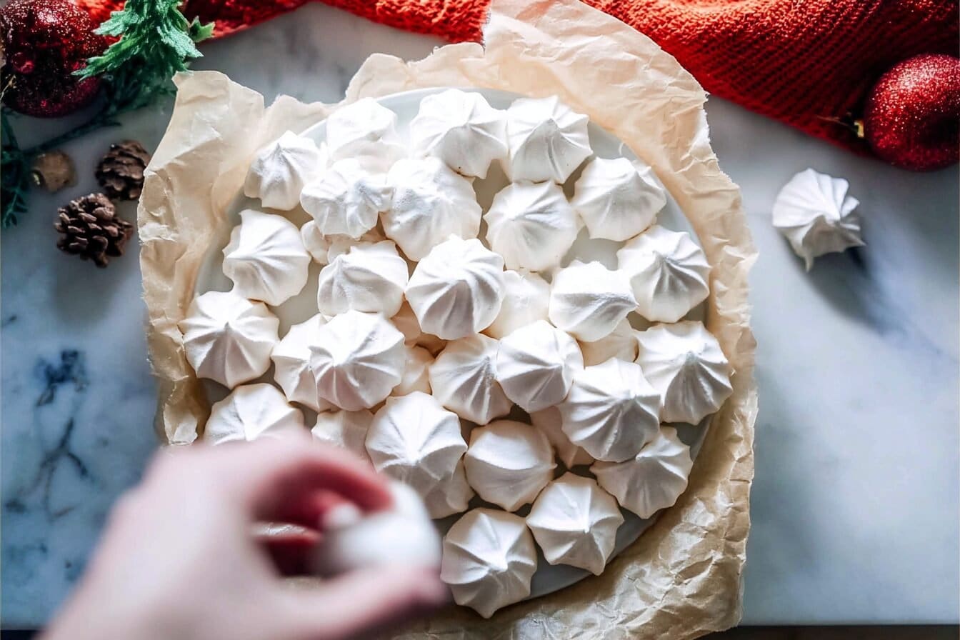 Meringue Cookies Recipe Light Crispy And Simple 6 Meringue Cookies