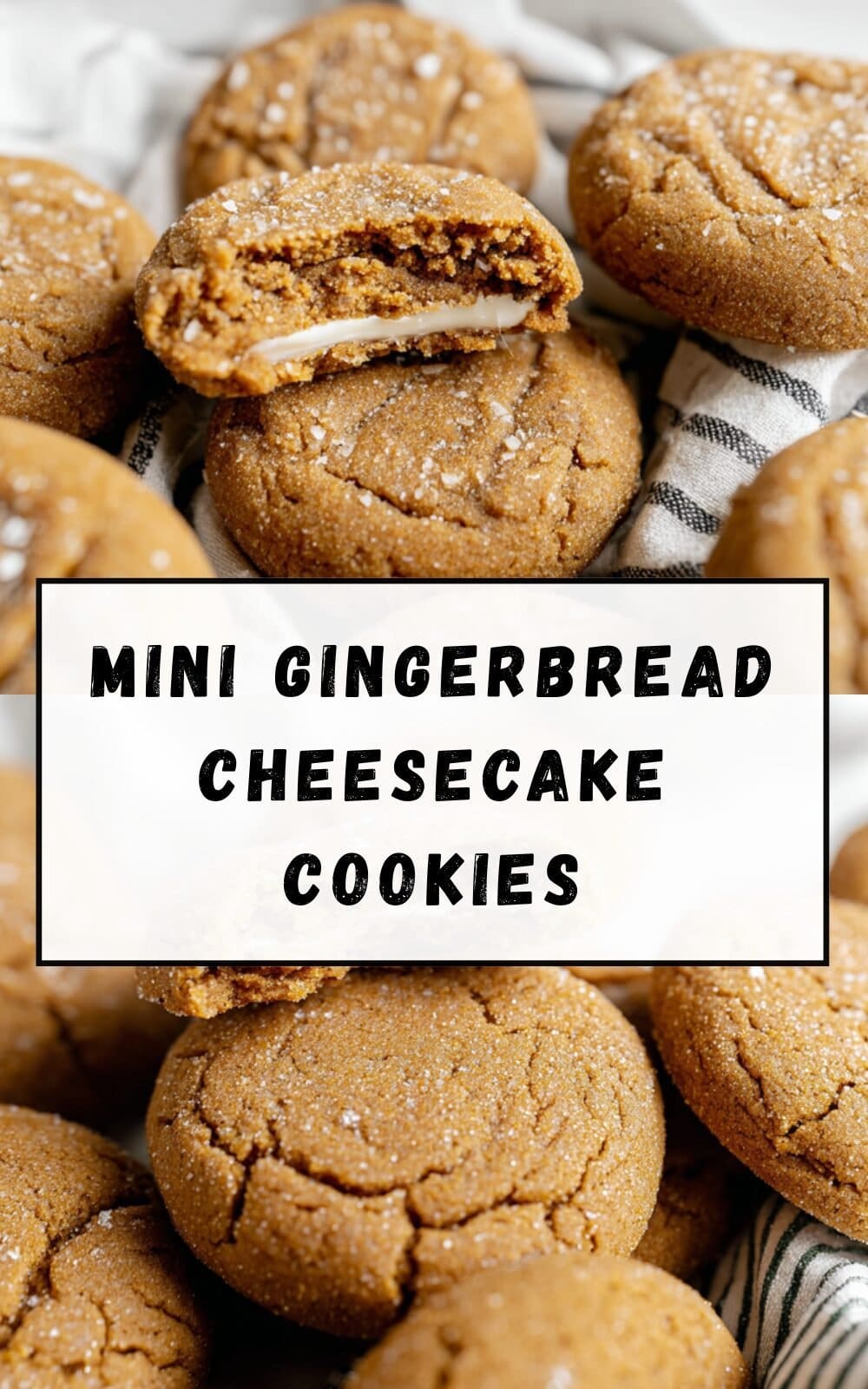 Mini Gingerbread Cheesecake Cookies Perfect Holiday Recipe 7 Mini Gingerbread Cheesecake Cookies