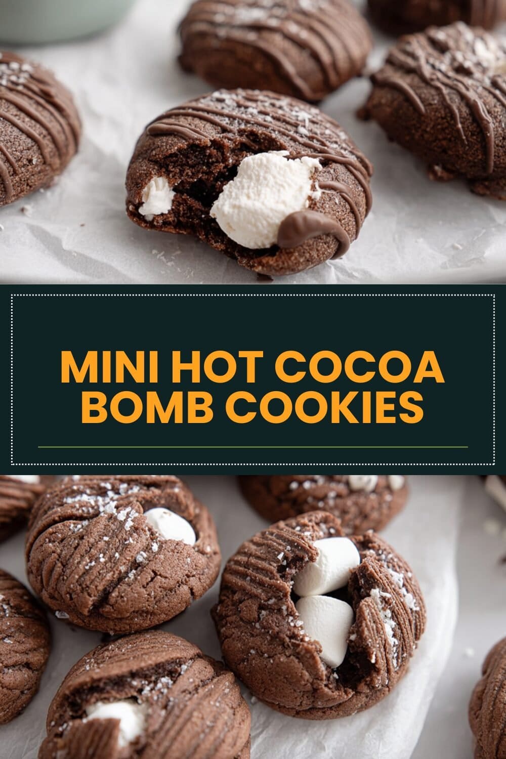 Mini Hot Cocoa Bomb Cookies Recipe 7 Mini Hot Cocoa Bomb Cookies