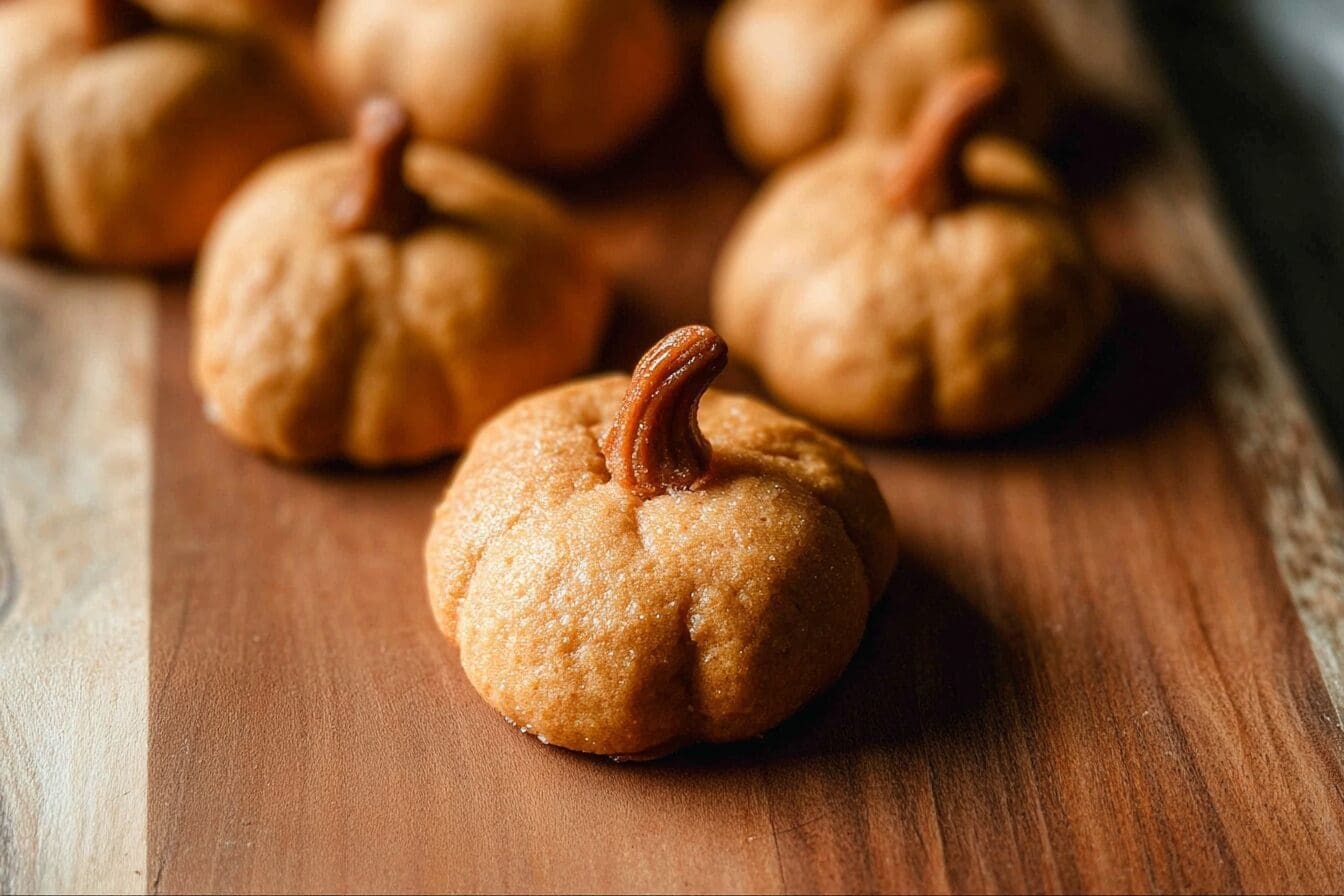 Mini Pumpkin Cookies