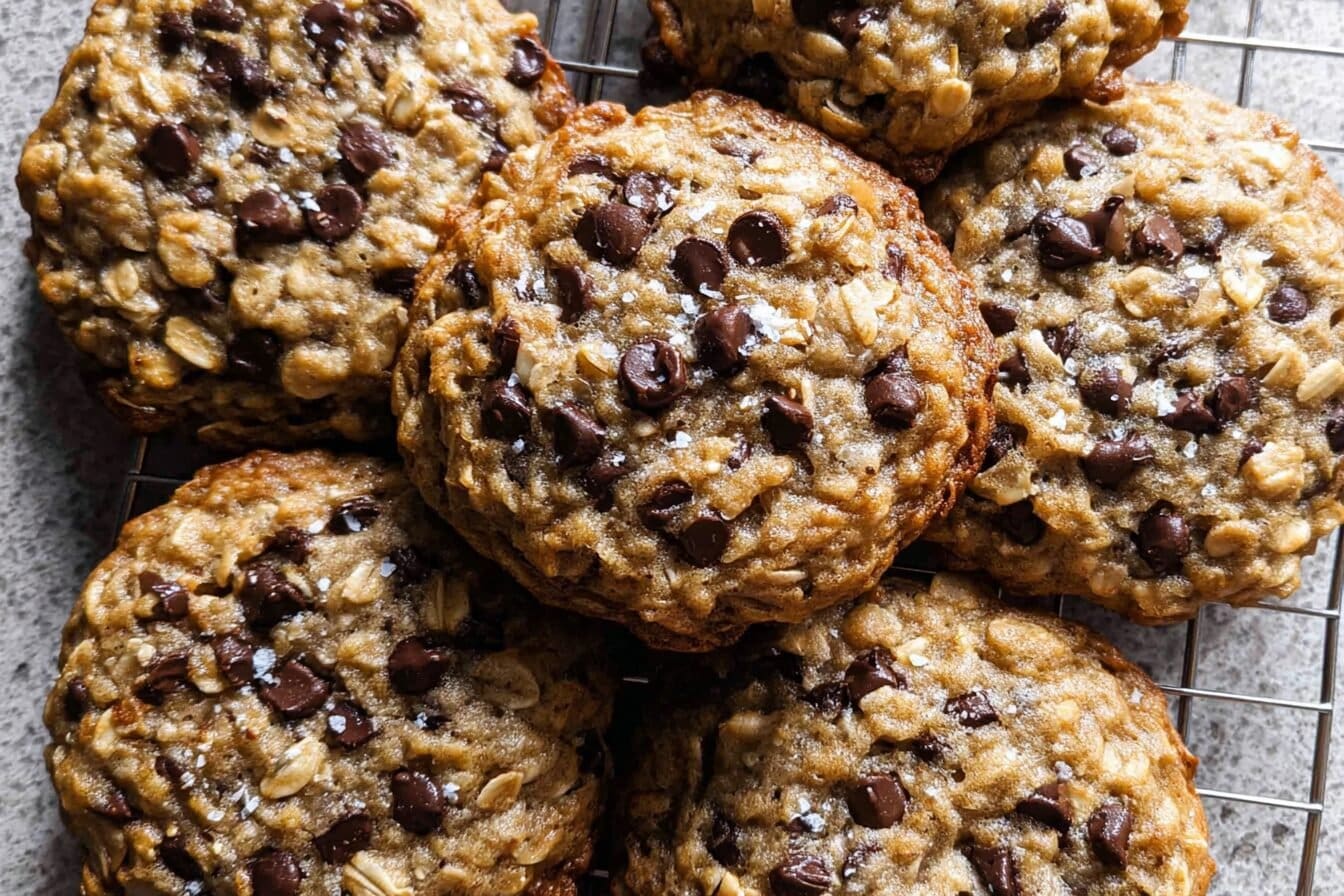 Oatmeal Chocolate Chip Cookies Soft Chewy Recipe 6 Oatmeal Chocolate Chip Cookies