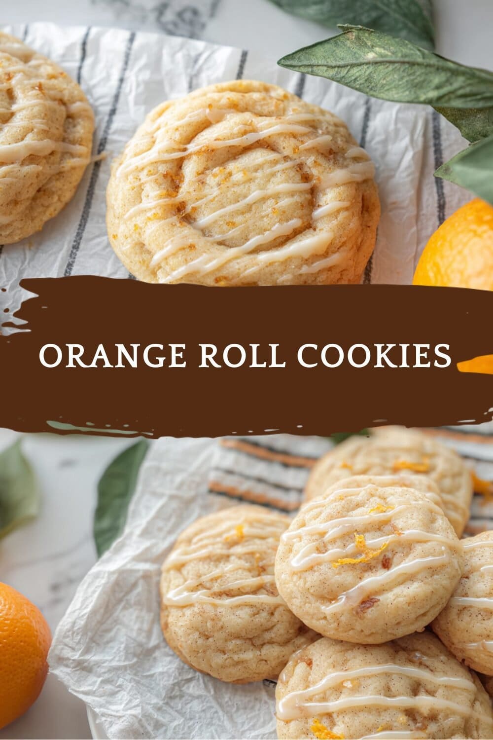 Orange Roll Cookies