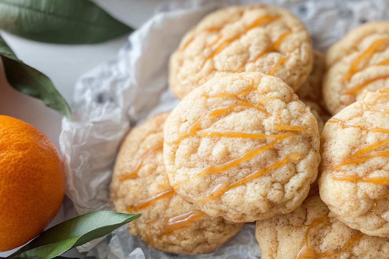 Orange Roll Cookies