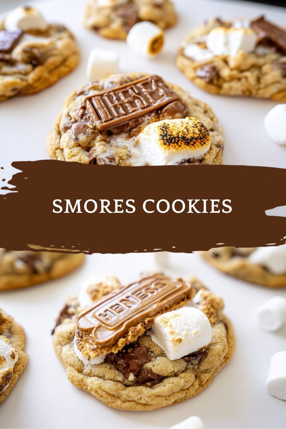 S'Mores Cookies Recipe Gooey Chocolate Treat 7 Smores Cookies