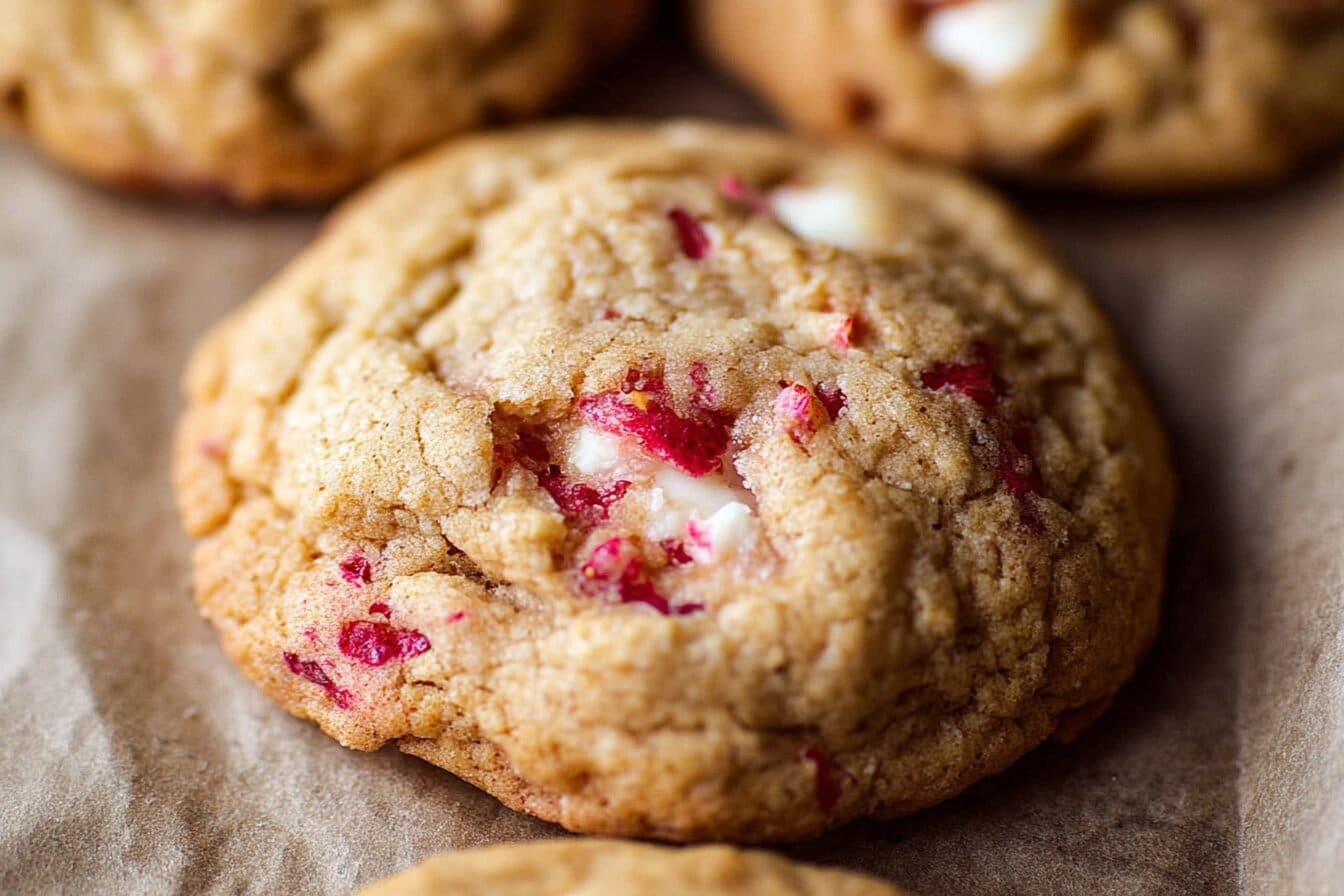 Strawberry Cheesecake Cookies
