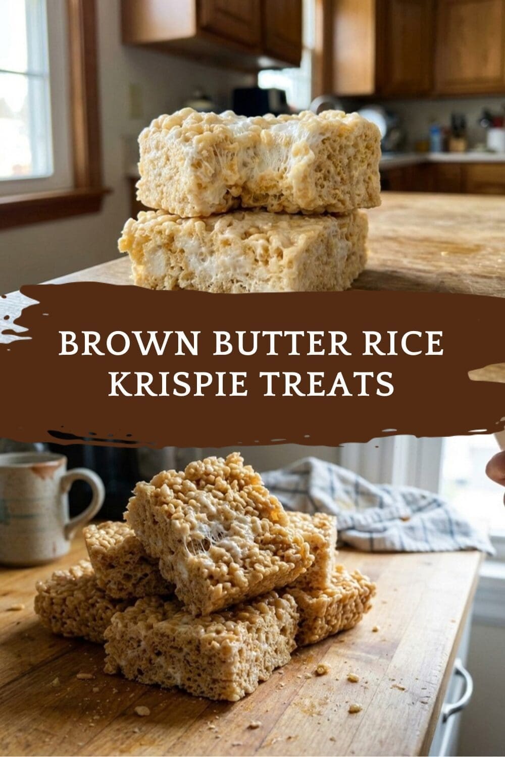 Brown Butter Rice Krispie Treats
