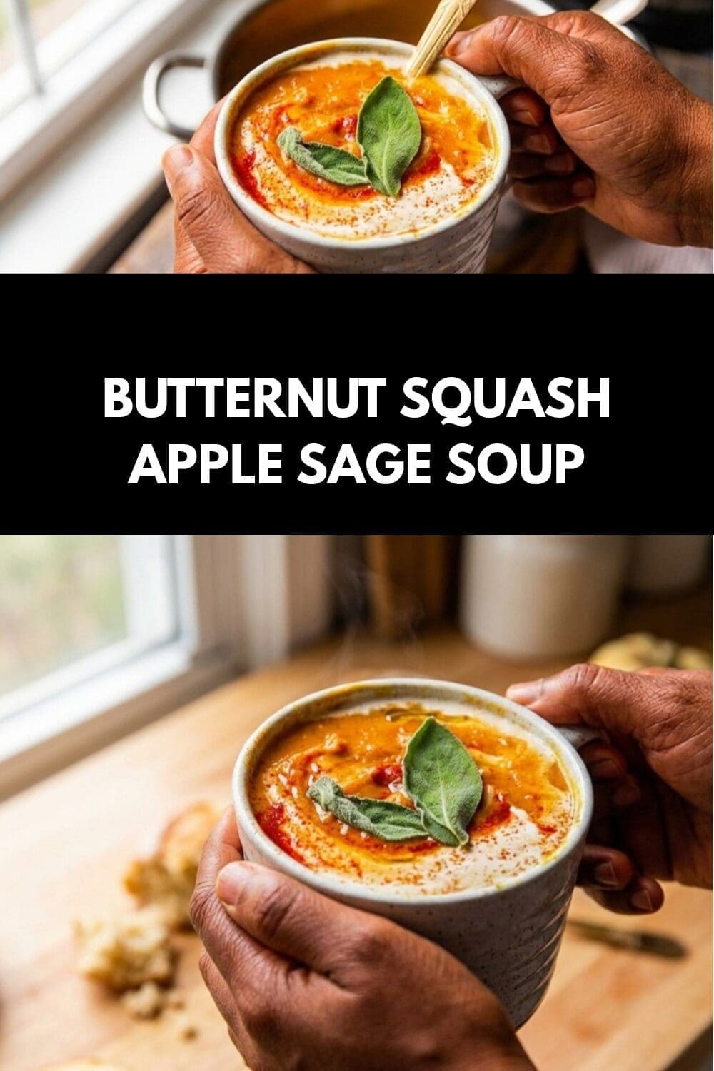 Butternut Squash Apple Sage Soup