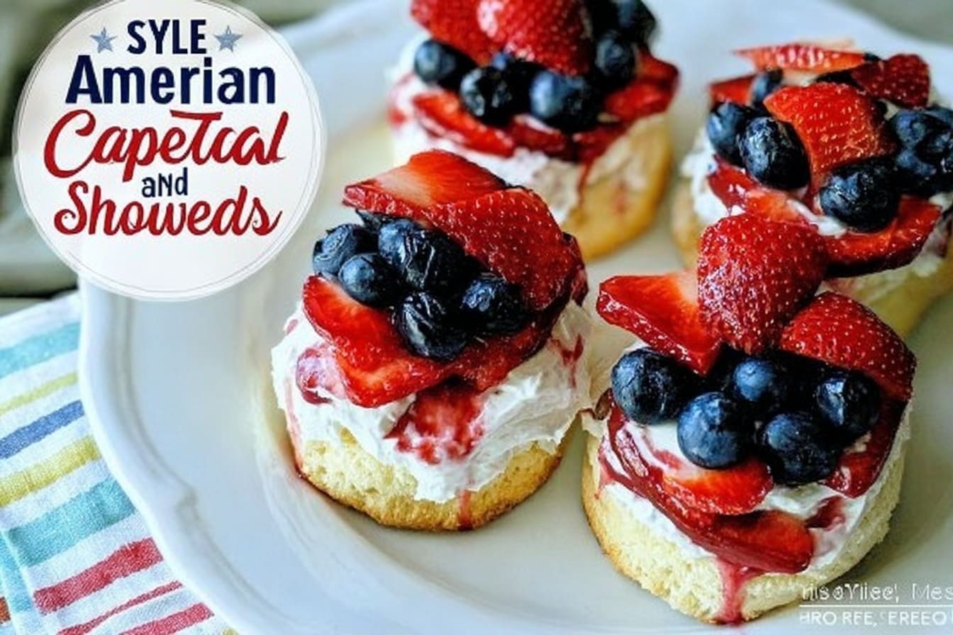 Captain America Shield Cakes Sweet Recipe Ideas 6 Captain America Shield Shortcakes