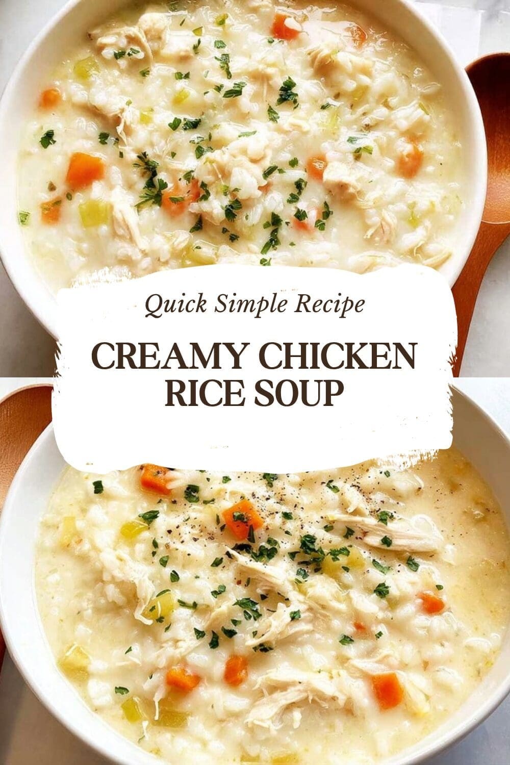 Creamy Chicken Rice Soup