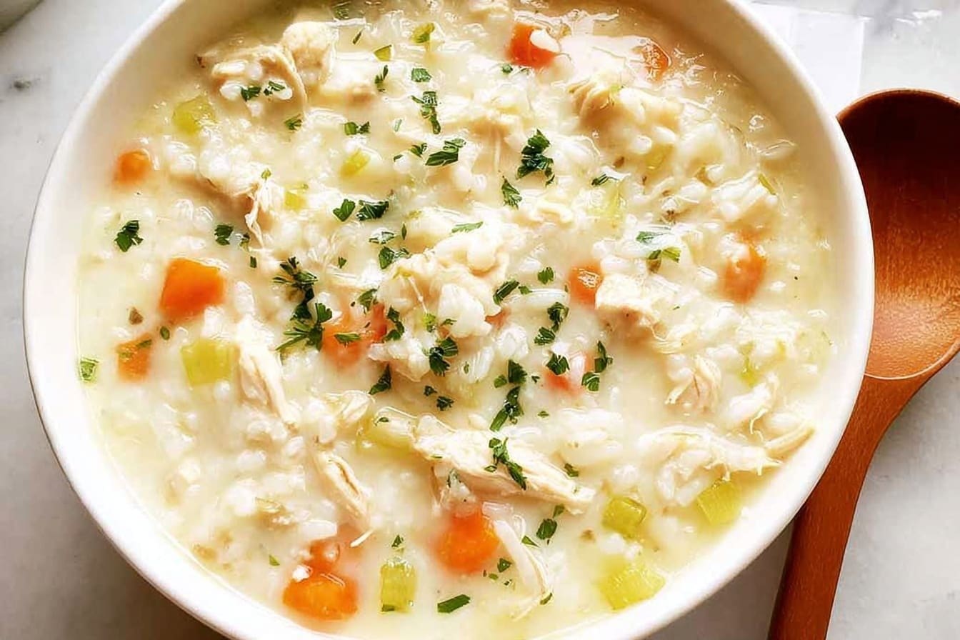 Creamy Chicken Rice Soup