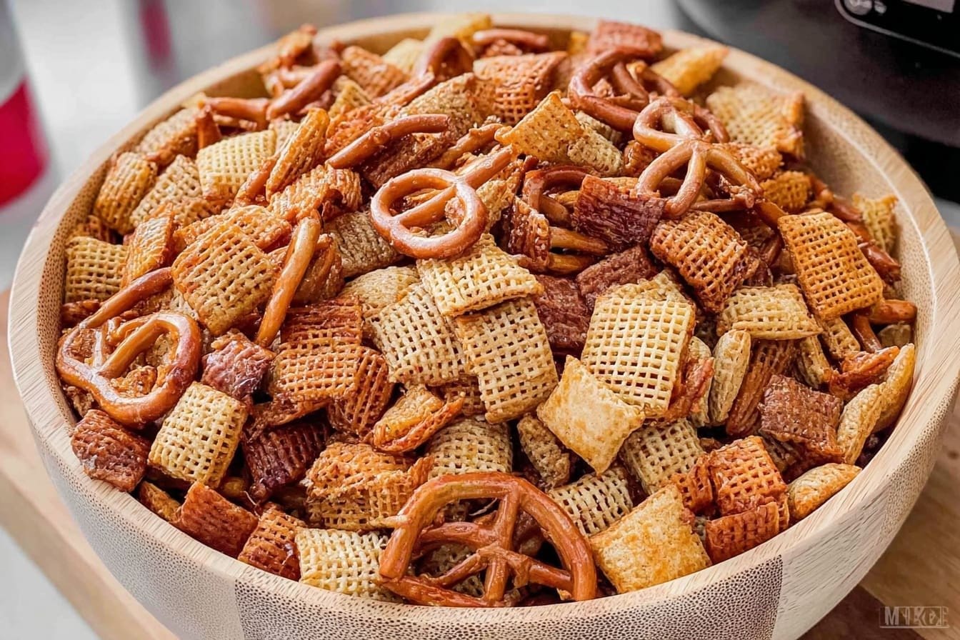 Slow Cooker Chex Mix Recipe 6 Crockpot Chex Mix