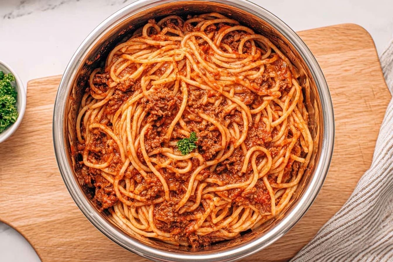 Instant Pot Spaghetti