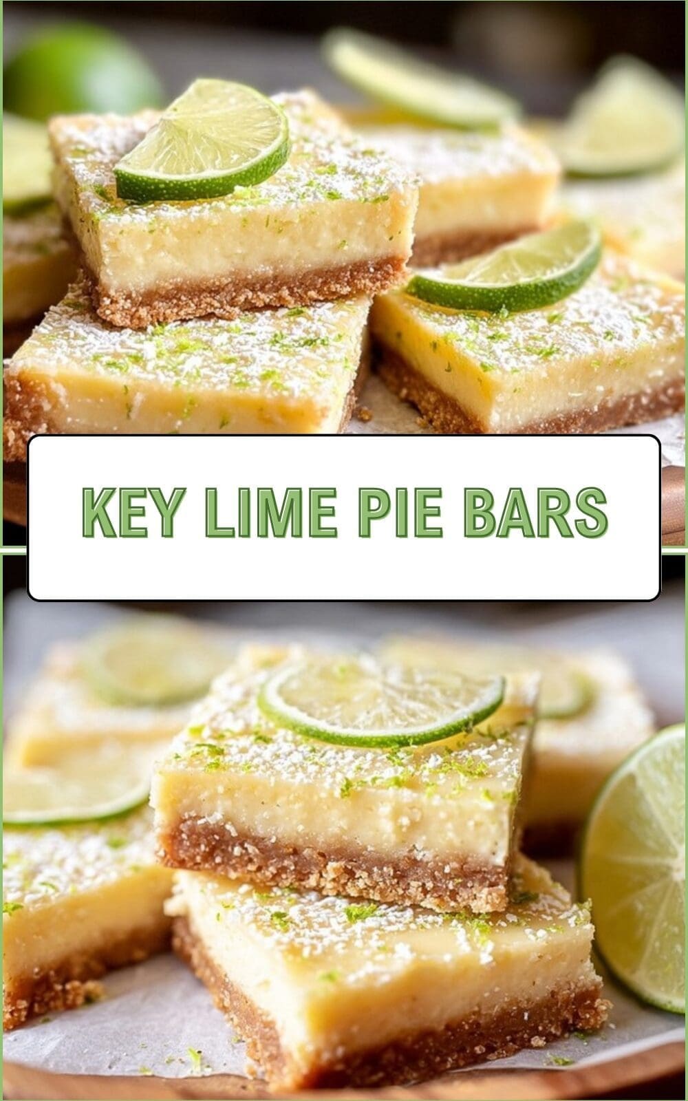 Key Lime Pie Bars