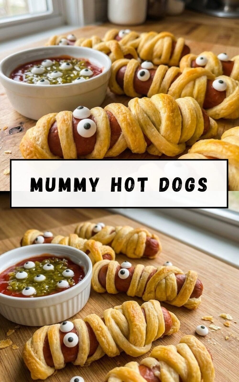Mummy Dogs Recipe: Spooky Halloween Hot Dog Treats 7 Mummy Hot Dogs