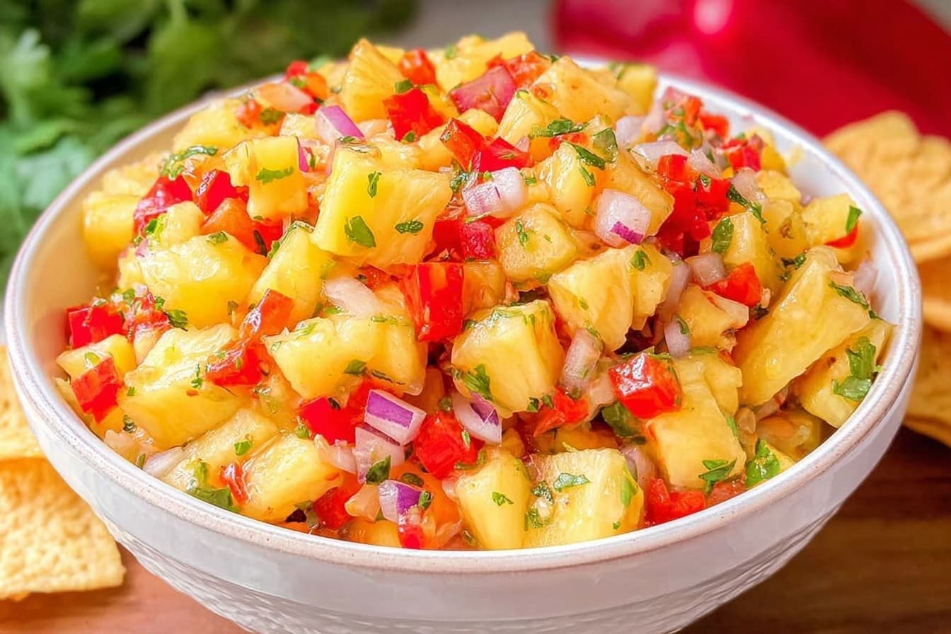 Pineapple Mango Salsa