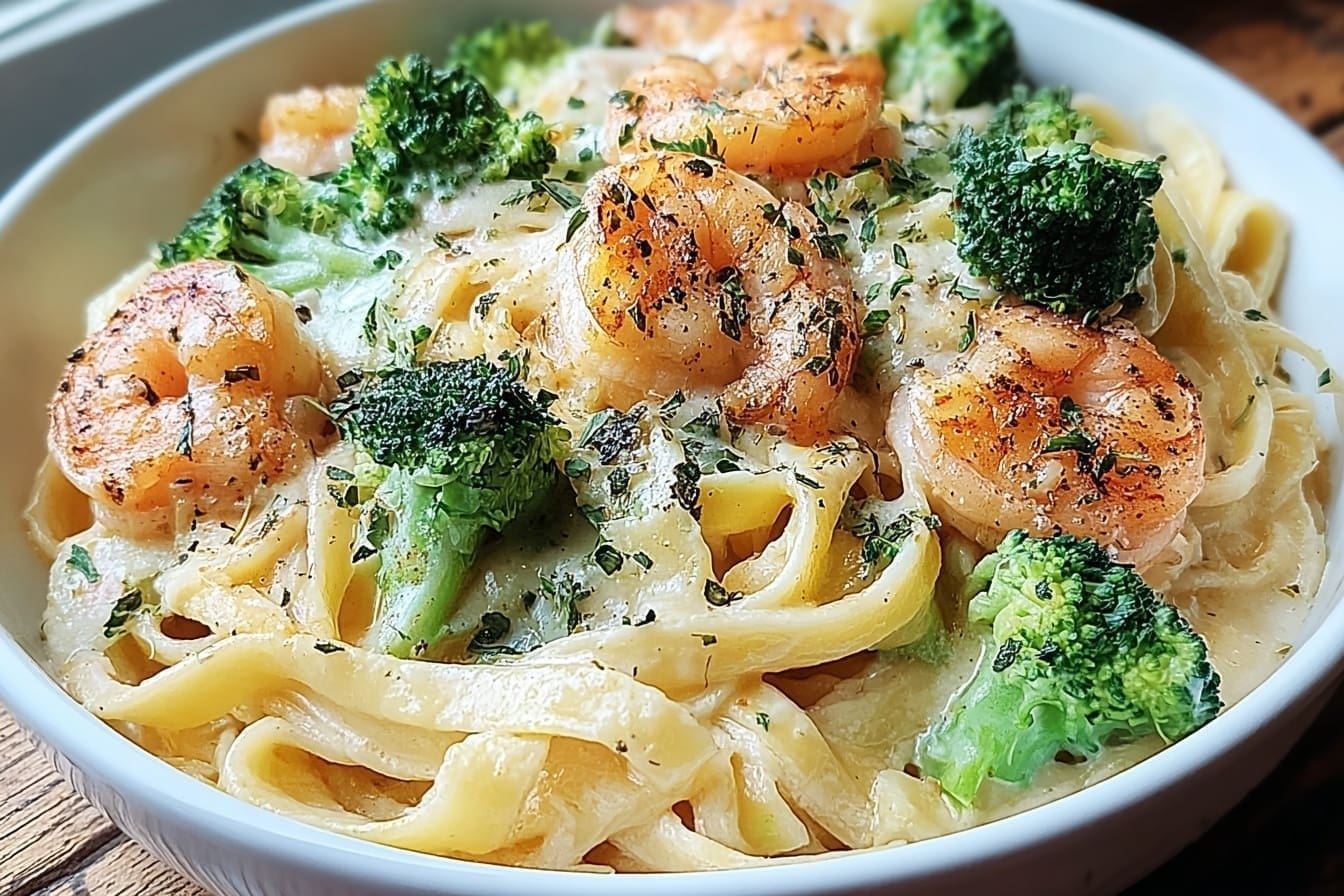 Shrimp And Broccoli Alfredo Recipe 6 Broccoli Shrimp Alfredo