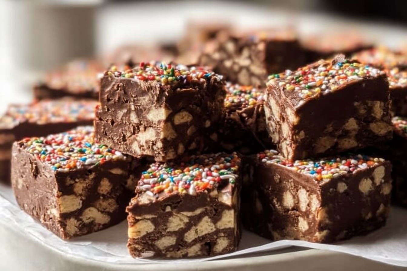 Hedgehog Slice Recipe Easy No Bake Chocolate Biscuit Treat 6 Chocolate Hedgehog Slice