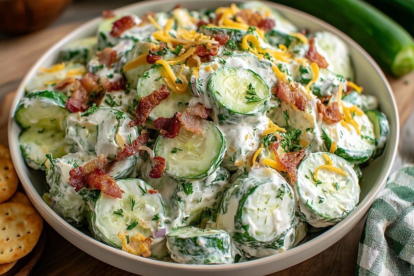 Cucumber Ranch Crack Salad