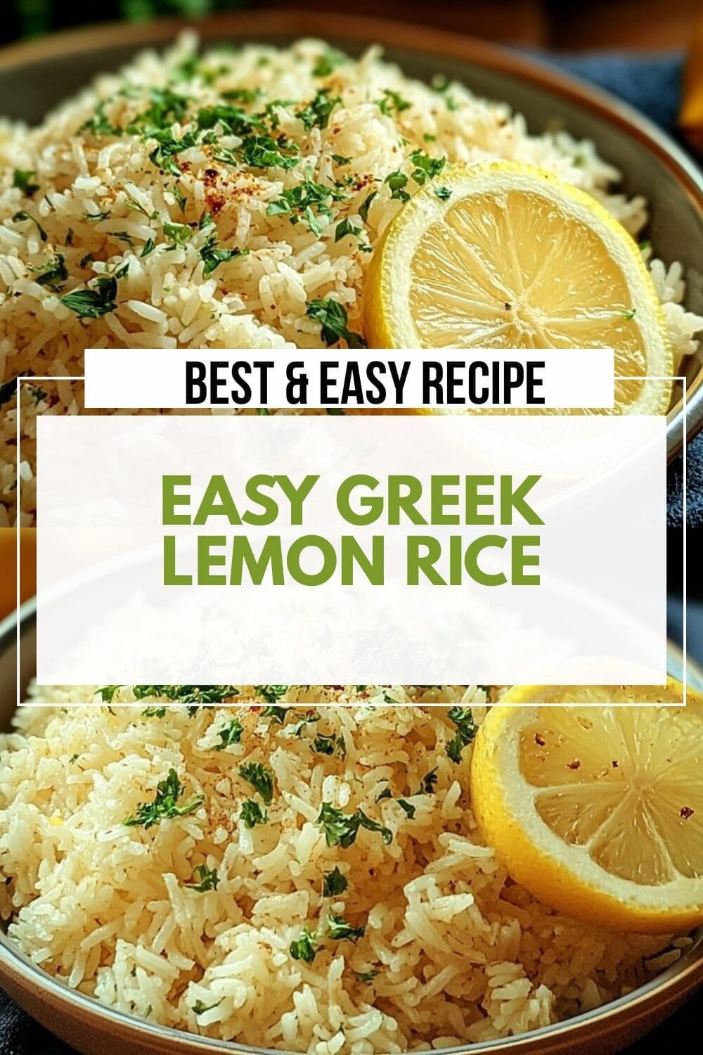 Easy Greek Lemon Rice