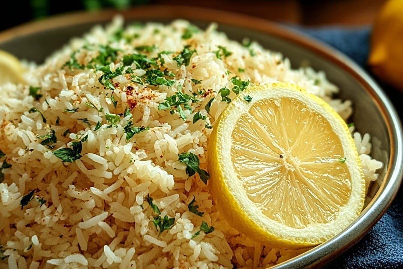 Easy Greek Lemon Rice
