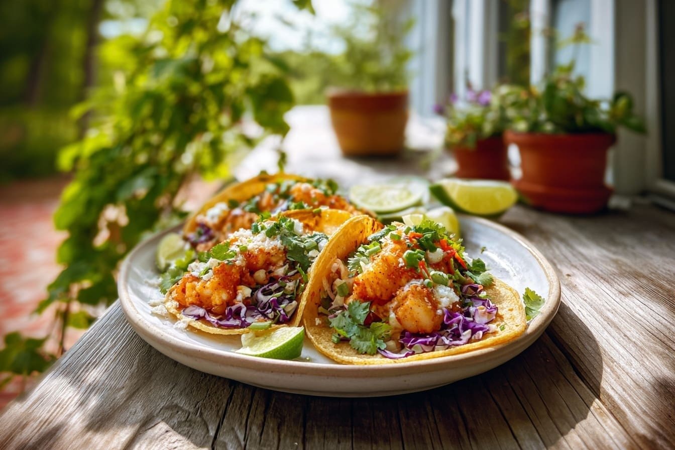 Easy Fish Tacos Recipe 6 Fish Tacos