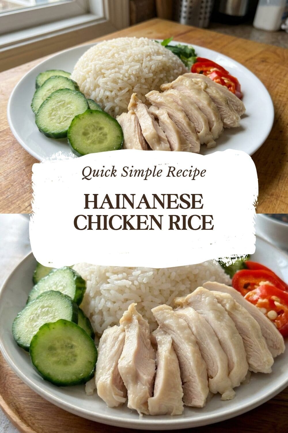 Hainanese Chicken Rice Recipe Easy Authentic Home Version 7 Hainanese Chicken Rice