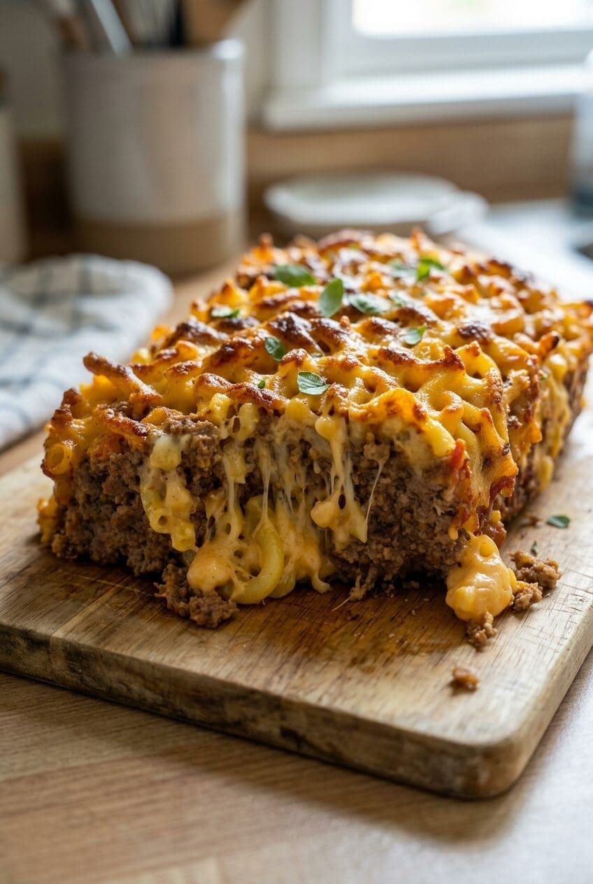 Macaroni And Cheese Meatloaf