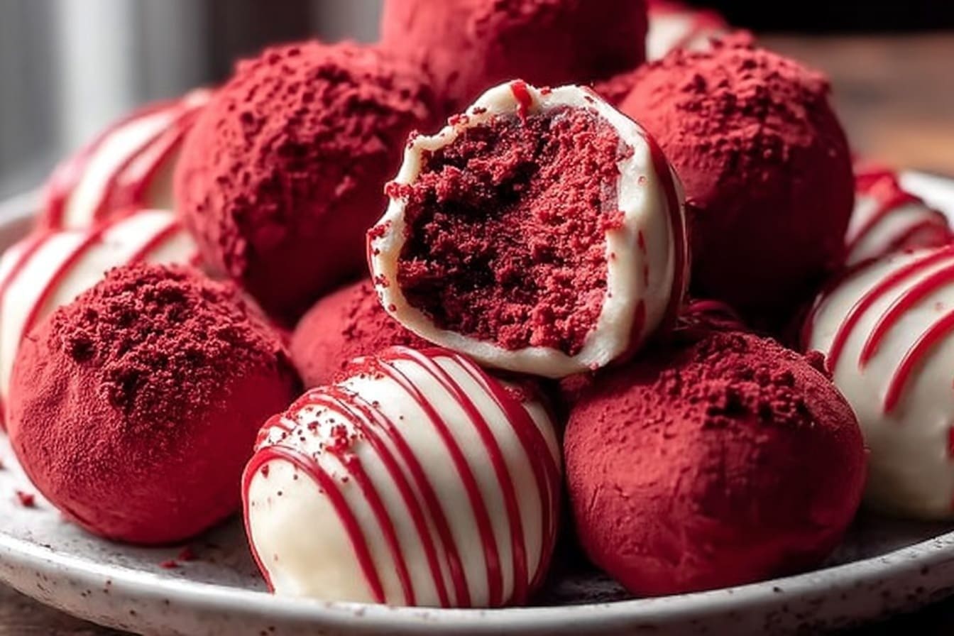 Red Velvet Truffles