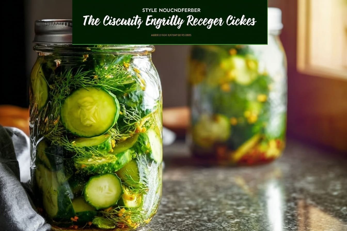 Refrigerator Pickles